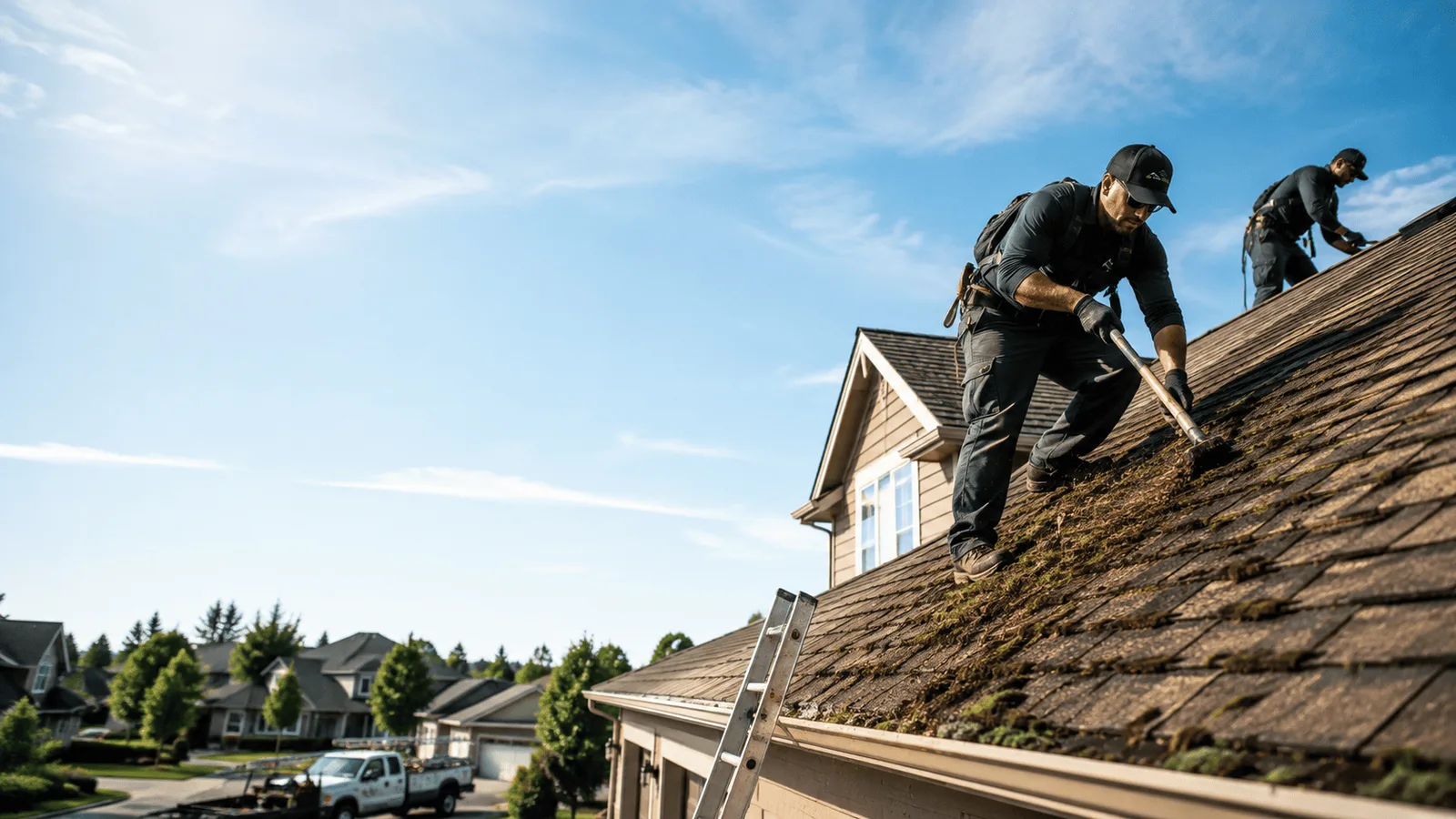 Roof Moss Removal in Wellman, TX near me
